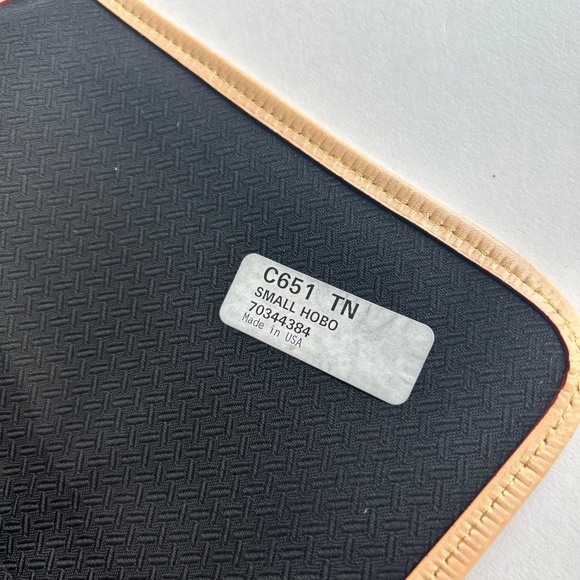 Dooney & Bourke Tan Brown Leather Hobo Shoulder Bag - Picture 12 of 15